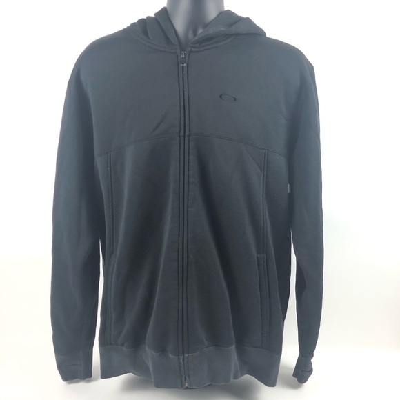 OAKLEY Men's Full Zip Hoodie Sweater - Picture 1 of 11